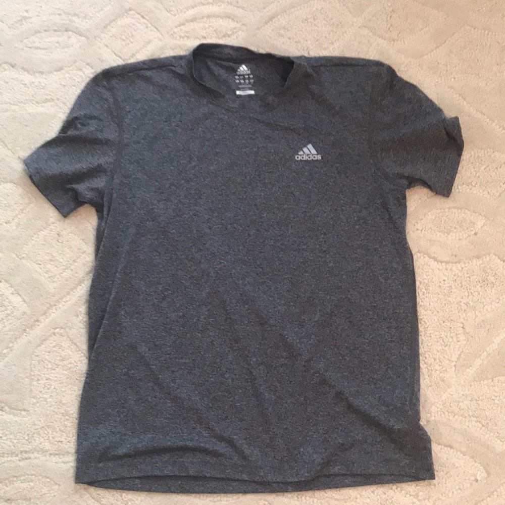 Grey Adidas Workout Shirt